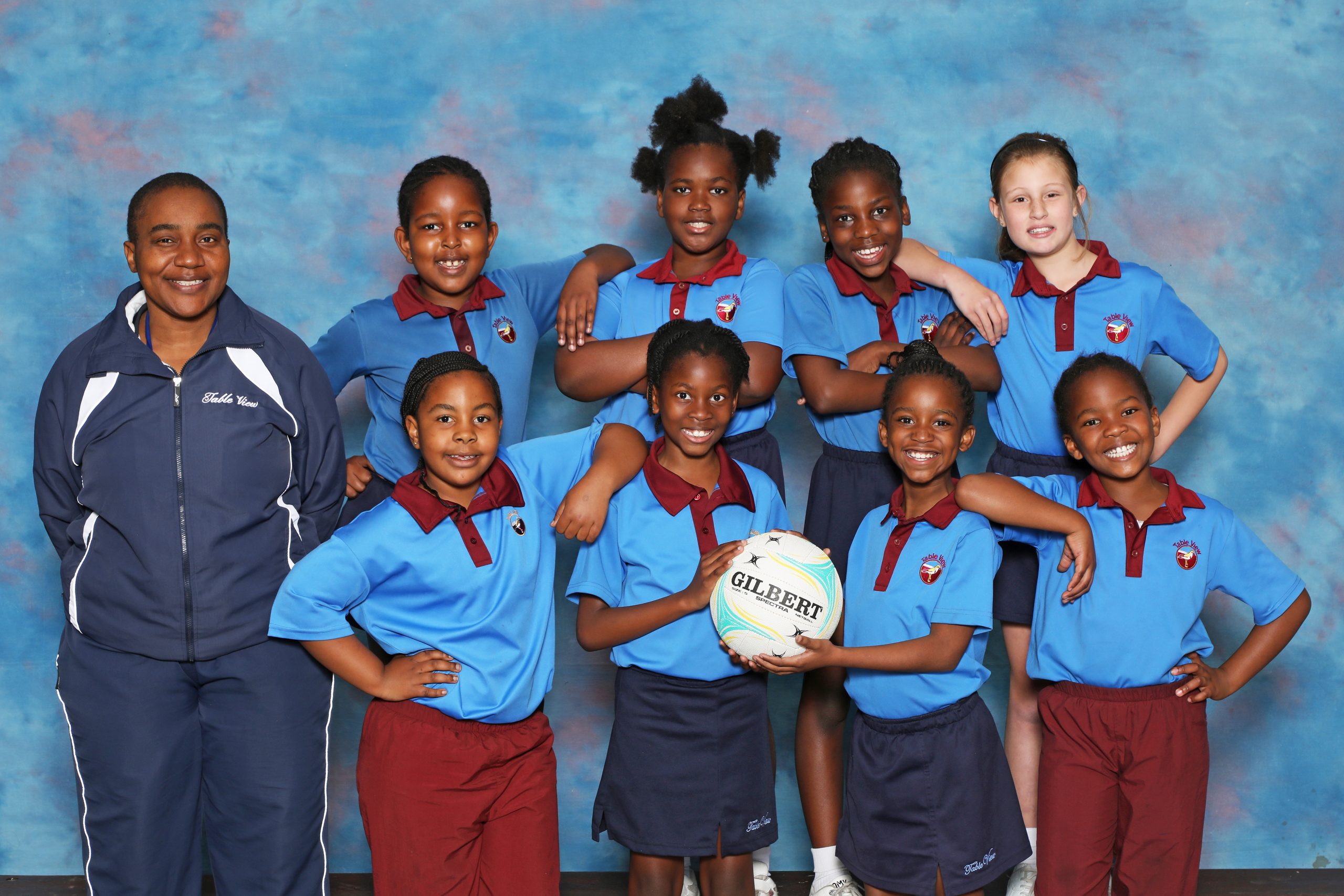 School Photography Netball Team Photo