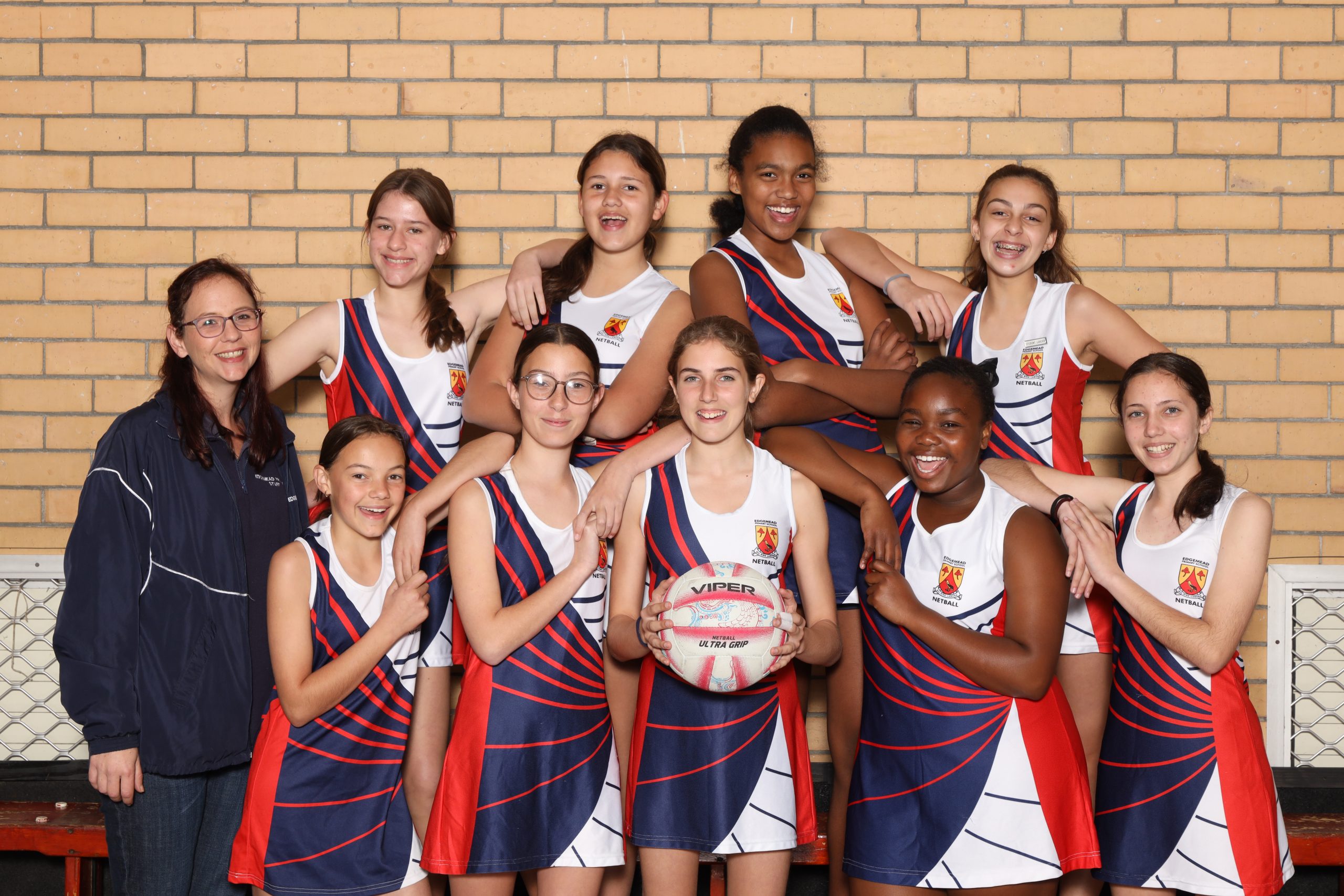 School Photography Netball Sports Team